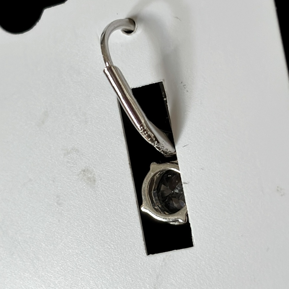 NWT Giani Bernini Cubic Zirconia Sterling Silver Drop Earrings - Picture 9 of 9